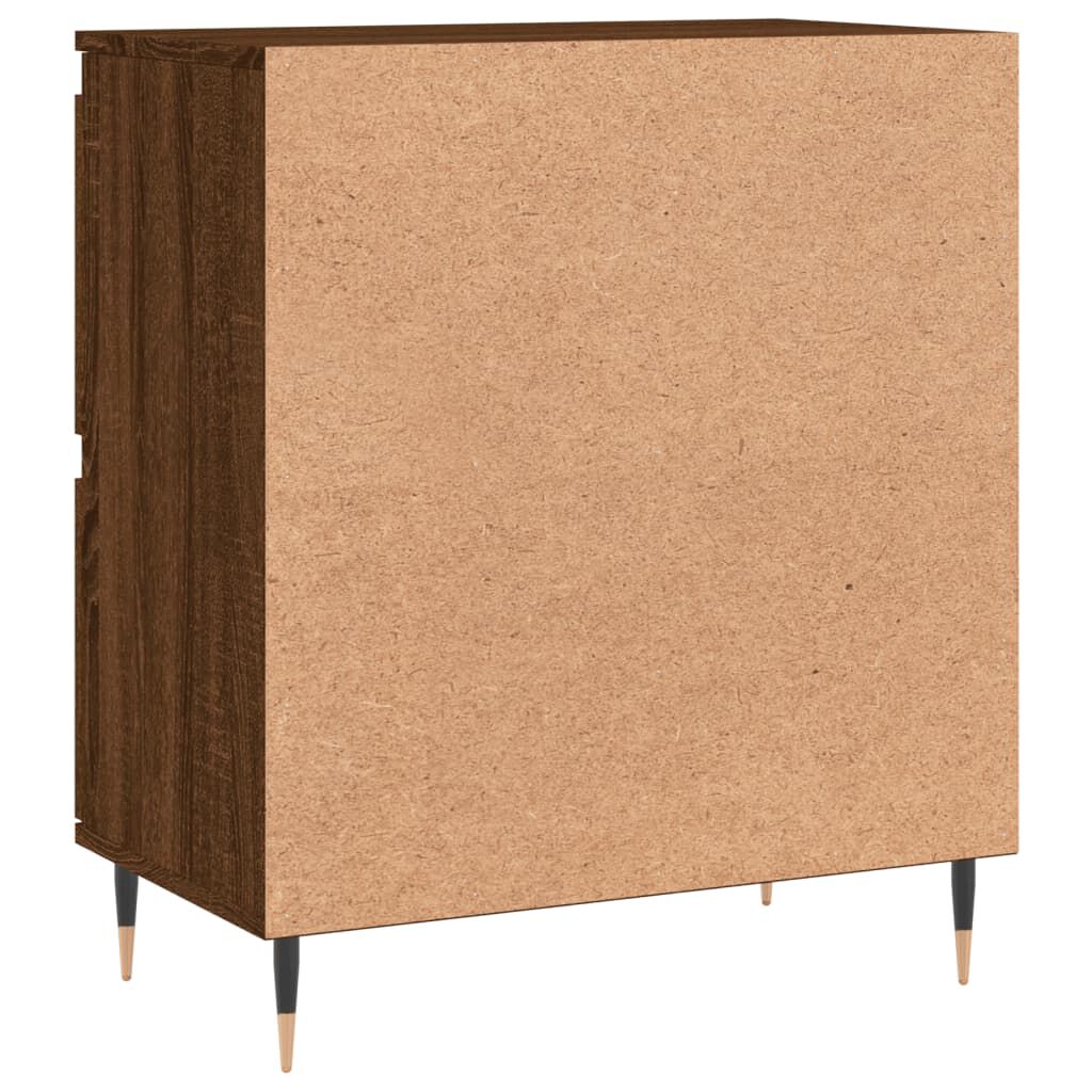 vidaXL Μπουφές Καφέ Δρυς 60x35x70 εκ. από Επεξεργασμένο Ξύλο
