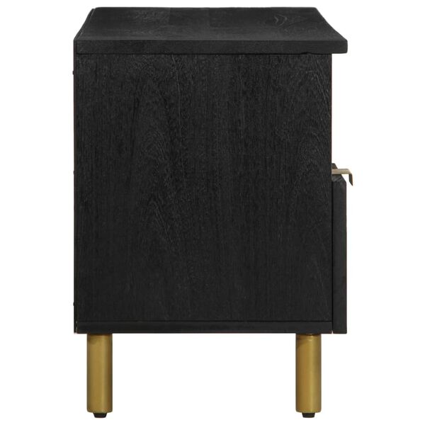 vidaXL Έπιπλο Τηλεόρασης Μαύρο 100x33x46 εκ. από Επεξεργασμένο Ξύλο