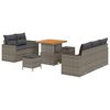 vidaXL &Sigma;&epsilon;&tau; &Kappa;&alpha;&nu;&alpha;&pi;έ &Kappa;ή&pi;&omicron;&upsilon; &mu;&epsilon; &mu;&alpha;&xi;&iota;&lambda;ά&rho;&iota; 8 pcs &Gamma;&kappa;&rho;&iota; &sigma;&upsilon;&nu;&theta;&epsilon;&tau;&iota;&kappa;ό &rho;&alpha;&tau;ά&nu;