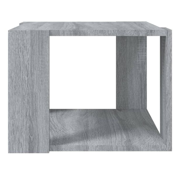 vidaXL Τραπεζάκι Σαλονιού Γκρι Sonoma 40x40x30 εκ. Επεξεργασμένο Ξύλο