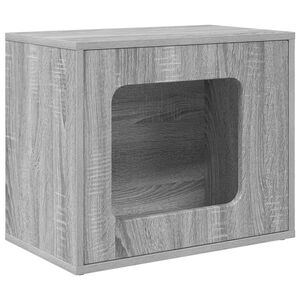 vidaXL &Sigma;&pi;ί&tau;&iota; &Gamma;ά&tau;&alpha;&sigmaf; &Gamma;&kappa;&rho;ί&zeta;&omicron; &Sigma;&omicron;&nu;&omicron;&mu;&alpha; 51 x 30 x 42,5 &epsilon;&kappa; &Epsilon;&pi;&epsilon;&xi;&epsilon;&rho;&gamma;&alpha;&sigma;&mu;έ&nu;&omicron; &Xi;ύ&lambda;&omicron;