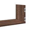 vidaXL Ραφιέρες Τοίχου 3 τεμ. Καφέ Δρυς 58x18x18εκ. Επεξεργασμένο Ξύλο