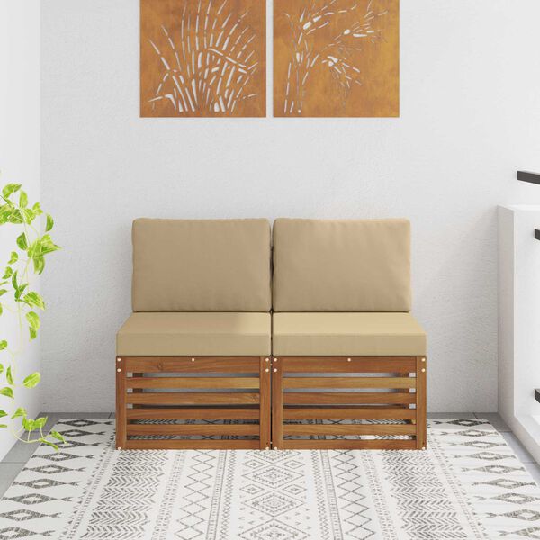 vidaXL 2 &Tau;&epsilon;&mu;ά&chi;&iota;&omicron; &Mu;&epsilon;&sigma;&alpha;ί&omicron;&sigmaf; &kappa;&alpha;&nu;&alpha;&pi;έ&sigmaf; &epsilon;&xi;&omega;&tau;&epsilon;&rho;&iota;&kappa;&omicron;ύ &chi;ώ&rho;&omicron;&upsilon; &Sigma;&tau;&epsilon;&rho;&epsilon;ό &Xi;ύ&lambda;&omicron; &Alpha;&kappa;&alpha;&kappa;ί&alpha;&sigmaf;