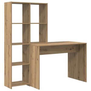 vidaXL &Gamma;&rho;&alpha;&phi;&epsilon;ί&omicron; Artisan Oak 138,5 x 55 x 143 &epsilon;&kappa; &Epsilon;&pi;&epsilon;&xi;&epsilon;&rho;&gamma;&alpha;&sigma;&mu;έ&nu;&omicron; &xi;ύ&lambda;&omicron;