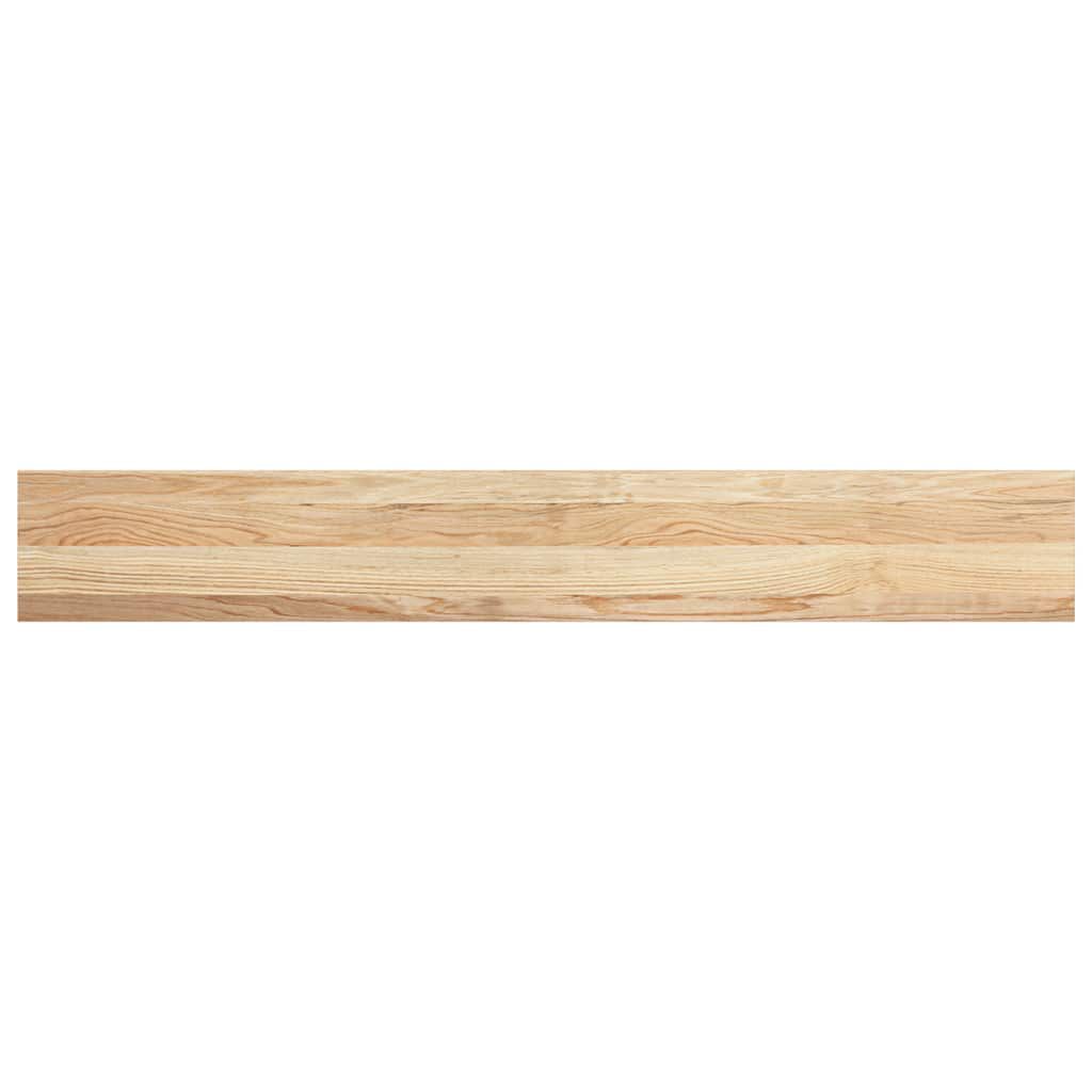 vidaXL Περβάζια παραθύρων 2 τεμ. 140x20x2 εκ. Ακατέργαστο Μασίφ Δρυός