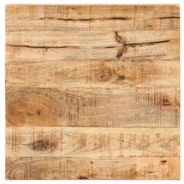 vidaXL Τραπέζι Bistro Τετράγωνο 50x50x75 εκ. Ακατέργαστο Ξύλο Μάνγκο