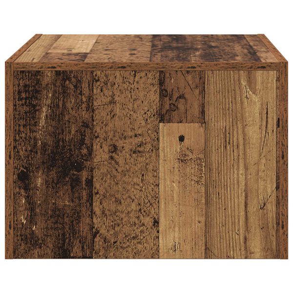 vidaXL Τραπεζάκι σαλονιού Παλιό ξύλο 50 x 50 x 35 cm