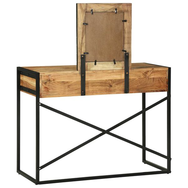 vidaXL Τραπέζι περιποίησης Καφέ 100 x 40 x 120 εκ. Μασίφ ξύλο ακακίας