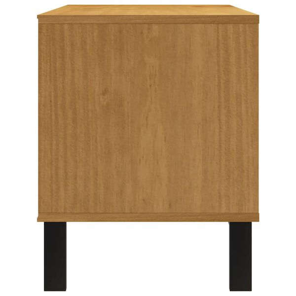 vidaXL Έπιπλο Τηλεόρασης FLAM 110 x 40 x 50 εκ. από Μασίφ Ξύλο Πεύκου
