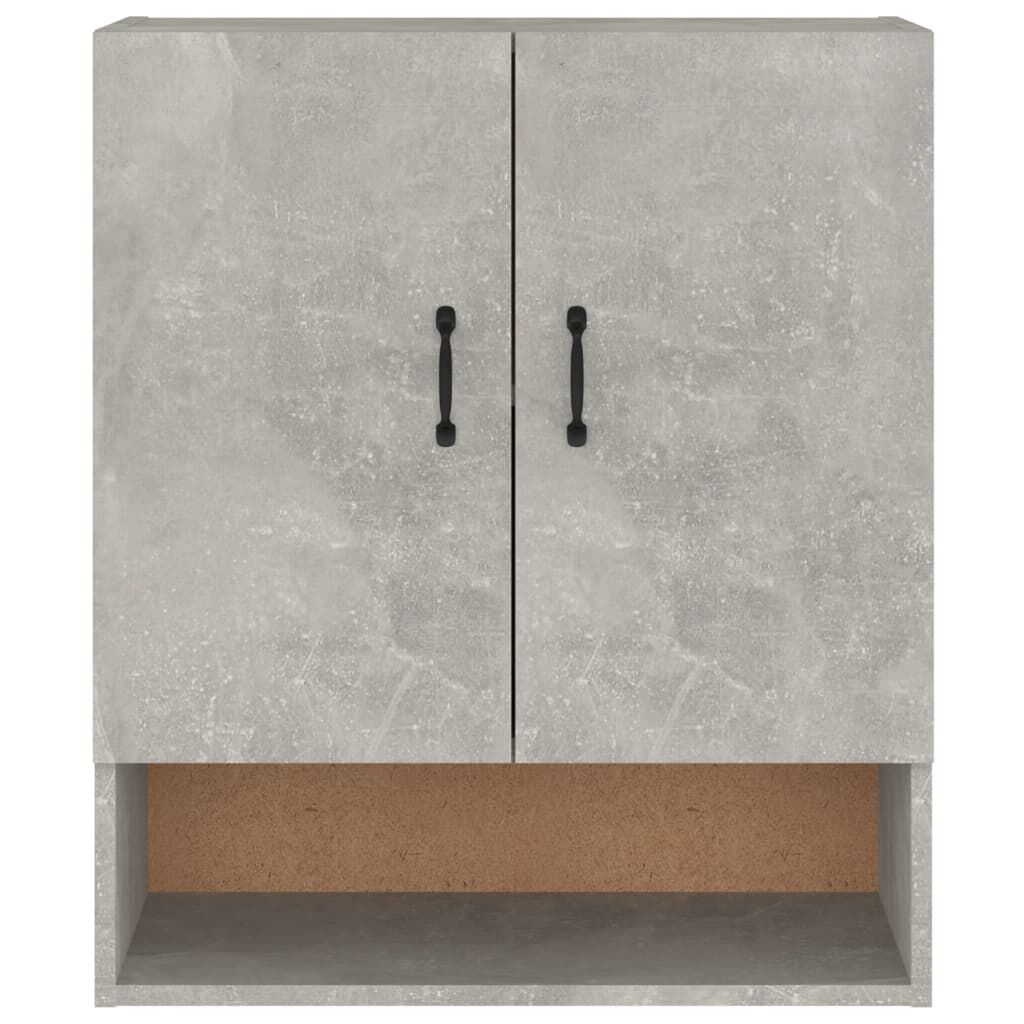 vidaXL Ντουλάπι Τοίχου Γκρι Σκυρ. 60x31x70 εκ. Επεξεργασμένο Ξύλο