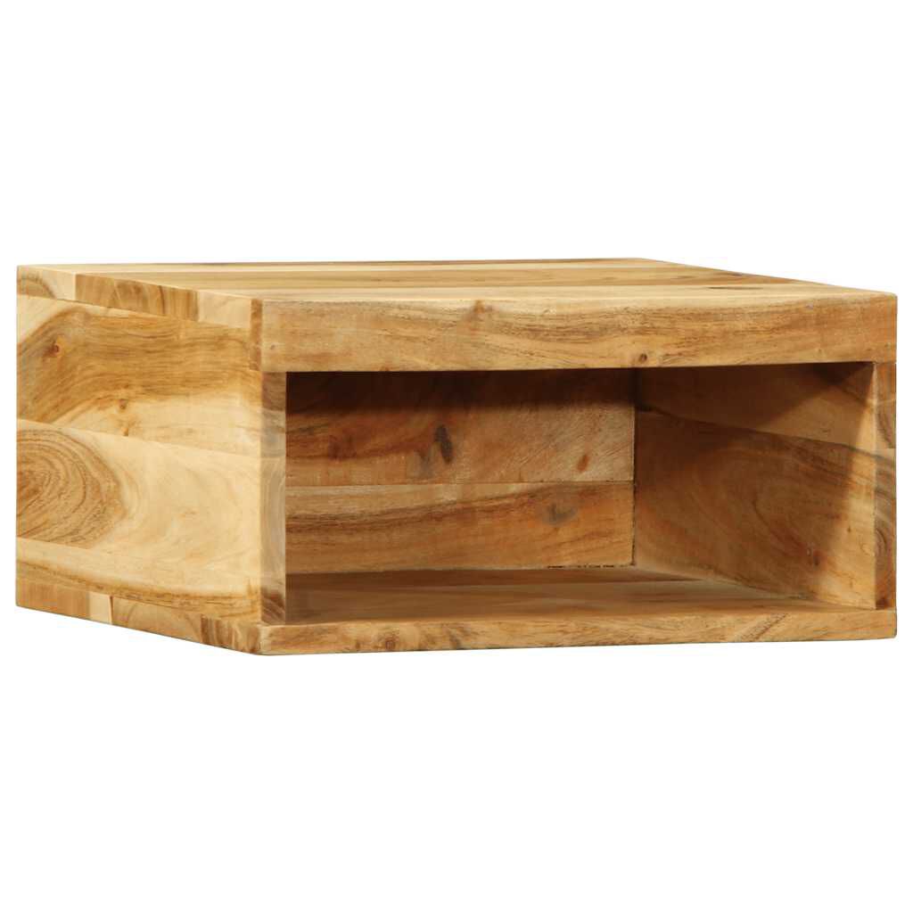 vidaXL Επίτοιχο ντουλάπι τηλεόρασης 40x30x19 cm Μασίφ ξύλο ακακίας