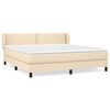 vidaXL &Kappa;&rho;&epsilon;&beta;ά&tau;&iota; Boxspring &mu;&epsilon; &Sigma;&tau;&rho;ώ&mu;&alpha; &Kappa;&rho;&epsilon;&mu; 180x200 &epsilon;&kappa;. &Upsilon;&phi;&alpha;&sigma;&mu;ά&tau;&iota;&nu;&omicron;