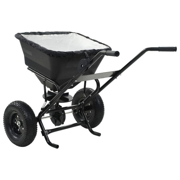 vidaXL Διανομέας Αλατιού Ώθησης 45 L 106 x 73 x 76 εκ. από PVC/Ατσάλι