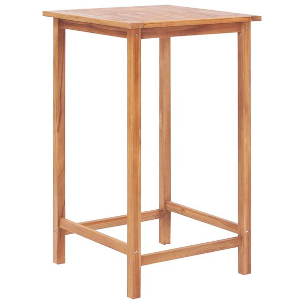 vidaXL Σετ Επίπλων Μπαρ 3 τεμ. από Μασίφ Ξύλο Teak