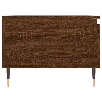 vidaXL Τραπεζάκι Σαλονιού Καφέ Δρυς 90x50x36,5 εκ. Επεξεργασμ. Ξύλο