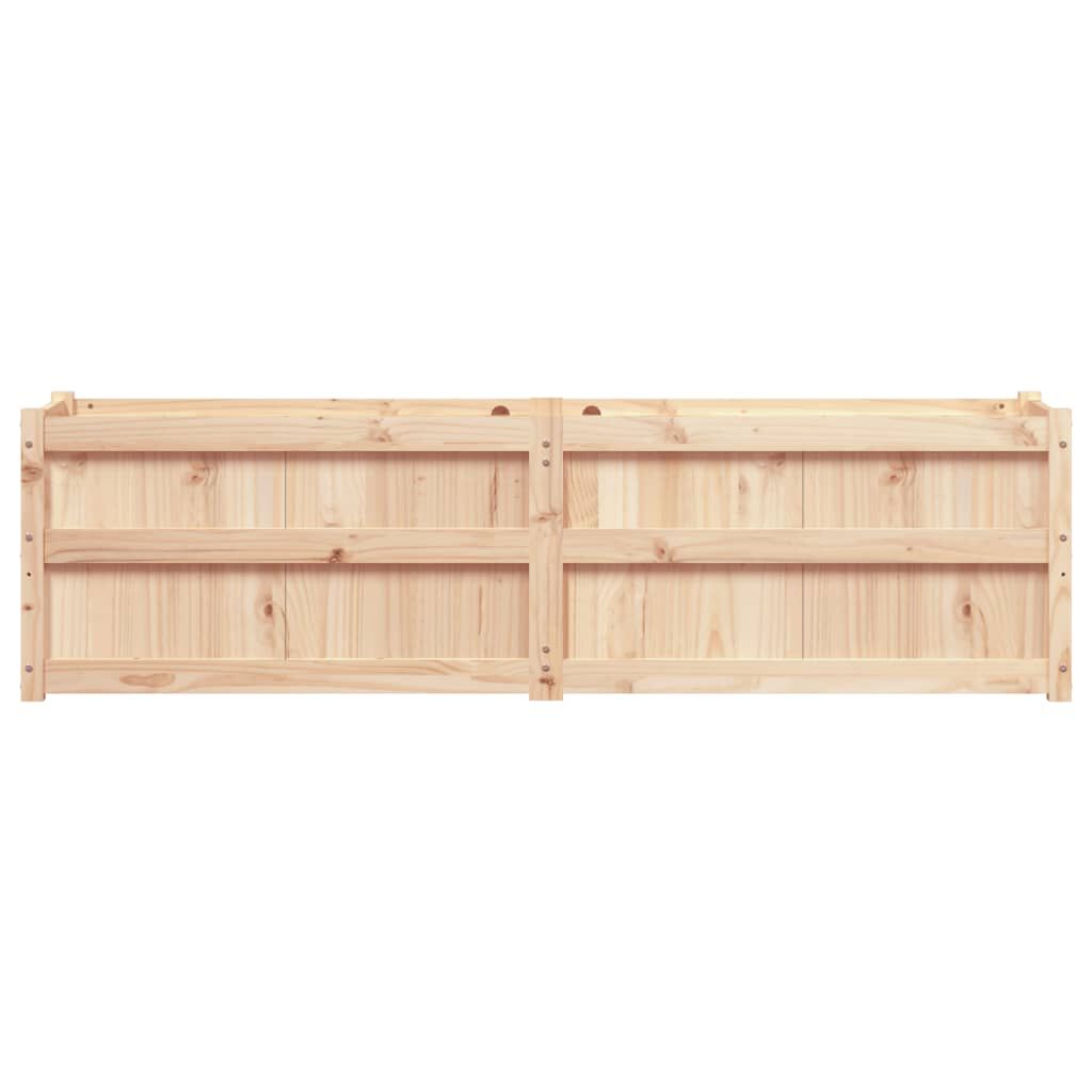 vidaXL Ζαρντινιέρα 180 x 50 x 50 εκ. από Μασίφ Ξύλο Πεύκου
