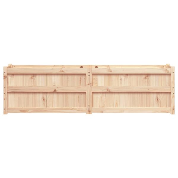 vidaXL Ζαρντινιέρα 180 x 50 x 50 εκ. από Μασίφ Ξύλο Πεύκου