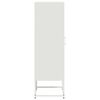 vidaXL Μπουφές Λευκός 36x39x123 εκ. από Ατσάλι