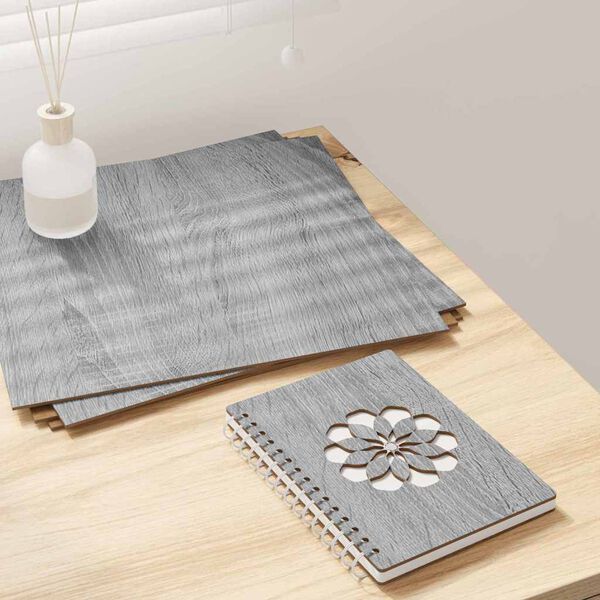 vidaXL Πίνακες Διακόσμησης 50 pcs Γκρι sonoma 30 x 30 x 0.3 εκ