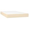 vidaXL &Kappa;&rho;&epsilon;&beta;ά&tau;&iota; Boxspring &mu;&epsilon; &Sigma;&tau;&rho;ώ&mu;&alpha; &Kappa;&rho;&epsilon;&mu; 120x200 &epsilon;&kappa;. &Upsilon;&phi;&alpha;&sigma;&mu;ά&tau;&iota;&nu;&omicron;