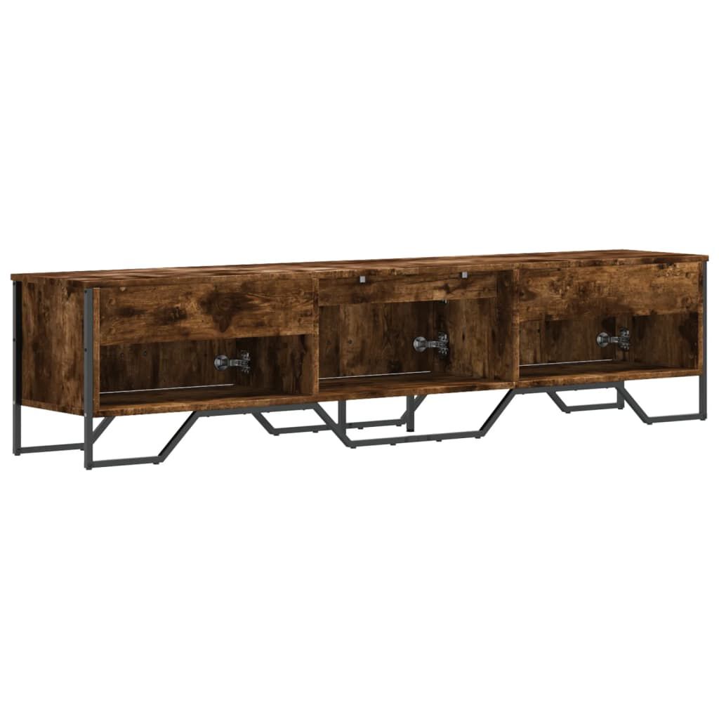 vidaXL Έπιπλο Τηλεόρασης Καπνιστή Δρυς 180x34x41 εκ. Επεξ. Ξύλο