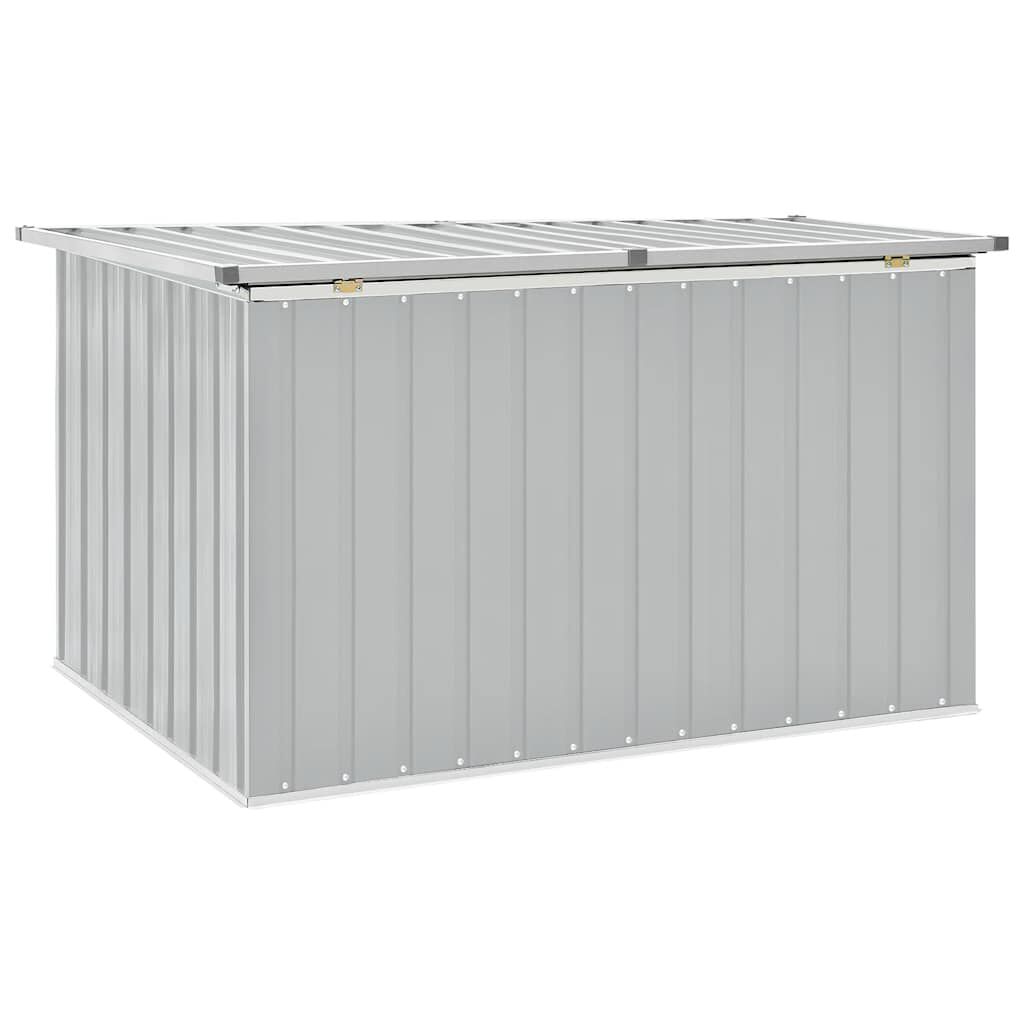 vidaXL Μπαούλο Αποθήκευσης Κήπου Γκρι 149 x 99 x 93 εκ.