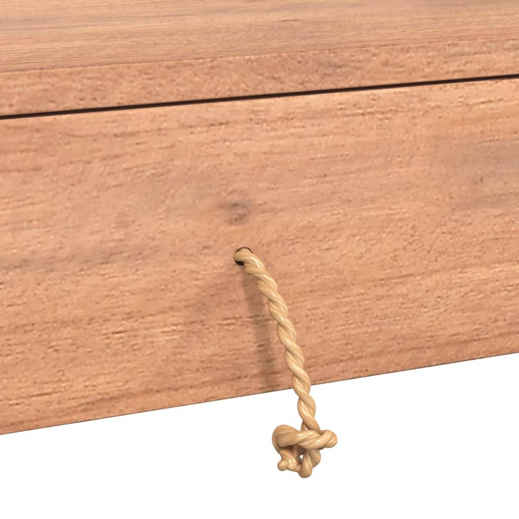 vidaXL Τραπέζι Κονσόλα 90 x 35 x 75 εκ. από Μασίφ Ξύλο Teak