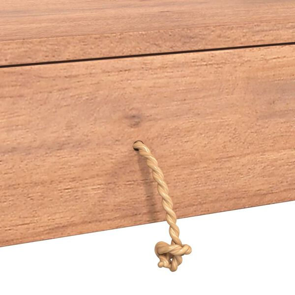 vidaXL Τραπέζι Κονσόλα 90 x 35 x 75 εκ. από Μασίφ Ξύλο Teak