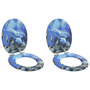 vidaXL &Kappa;&alpha;&lambda;ύ&mu;&mu;&alpha;&tau;&alpha; &Lambda;&epsilon;&kappa;ά&nu;&eta;&sigmaf; &mu;&epsilon; Soft Close 2 &tau;&epsilon;&mu;. &Sigma;&chi;έ&delta;&iota;&omicron; &Delta;&epsilon;&lambda;&phi;ί&nu;&iota;&alpha; &alpha;&pi;ό MDF