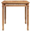 vidaXL Τραπεζαρία Κήπου 80 x 80 x 80 εκ. από Μασίφ Ξύλο Teak
