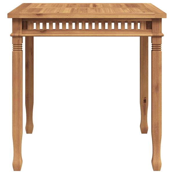 vidaXL Τραπεζαρία Κήπου 80 x 80 x 80 εκ. από Μασίφ Ξύλο Teak