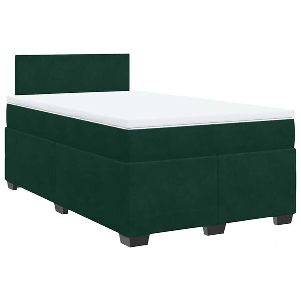 vidaXL &Kappa;&rho;&epsilon;&beta;ά&tau;&iota; Boxspring &mu;&epsilon; &Sigma;&tau;&rho;ώ&mu;&alpha; &Sigma;&kappa;&omicron;ύ&rho;&omicron; &Pi;&rho;ά&sigma;&iota;&nu;&omicron; 120x200&epsilon;&kappa;. &Beta;&epsilon;&lambda;&omicron;ύ&delta;&iota;&nu;&omicron;