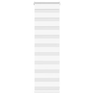 vidaXL Ζέβρα τυφλή Λευκό Πλάτος υφάσματος 35,9 εκ. Πολυεστέρας