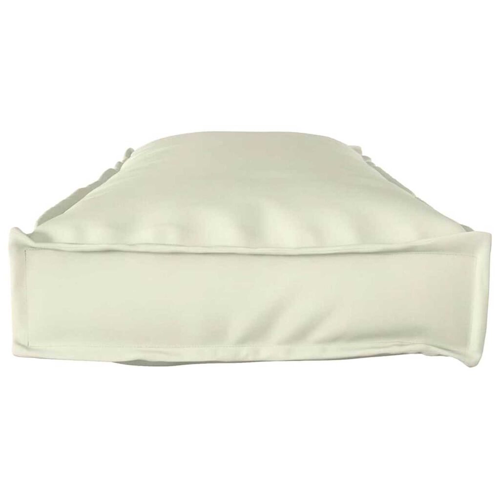 vidaXL Σετ Μαξιλαριών Πάγου 2 pcs Κρεμ 120 x 40 x 8 εκ Ύφασμα Oxford