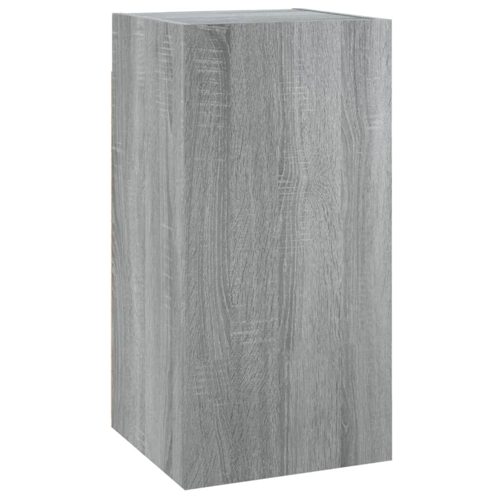 vidaXL Έπιπλο Τηλεόρασης Γκρι Sonoma 30,5x30x60 εκ. από Επεξεργ. Ξύλο
