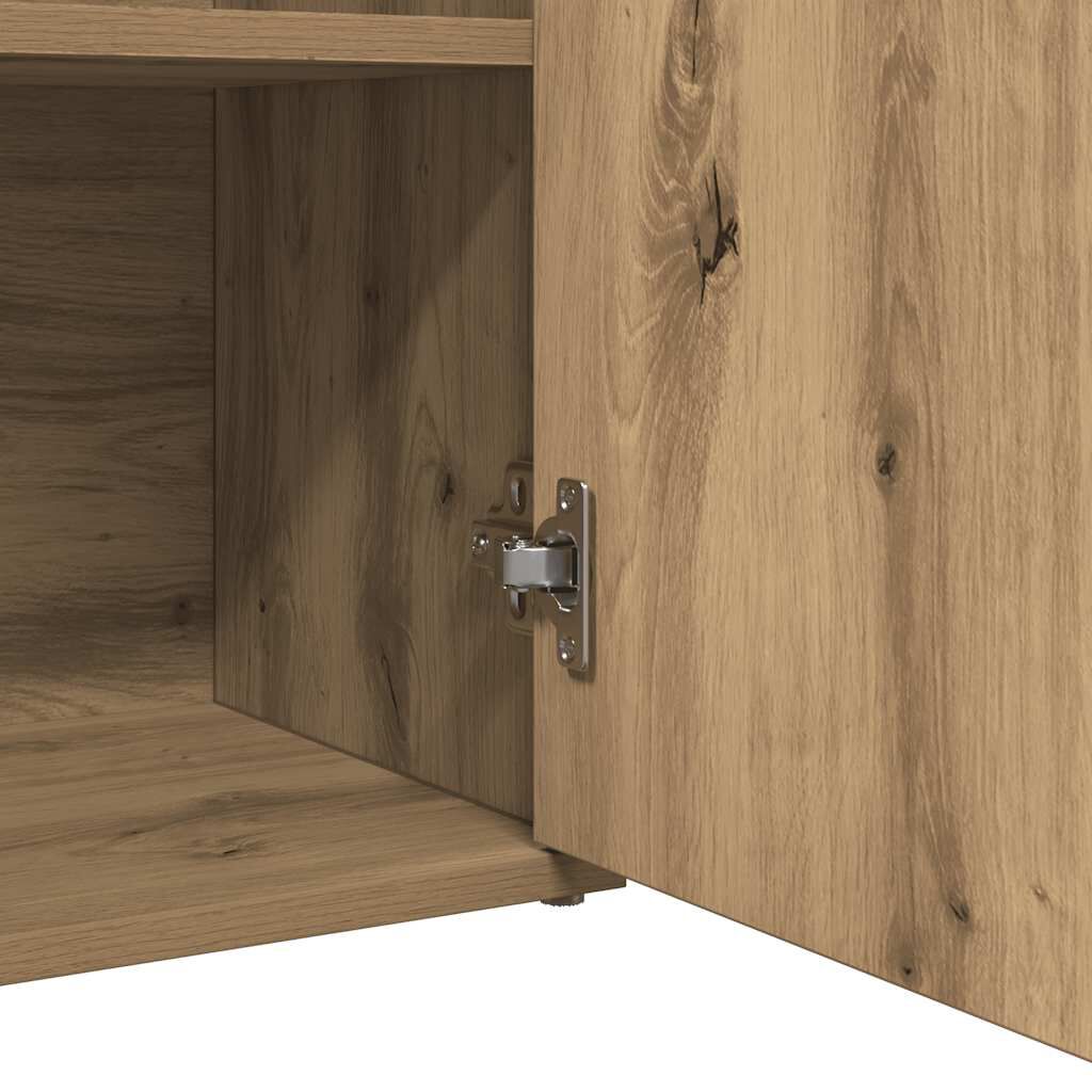 vidaXL Sideboard Artisan Oak 60x30x75 cm Κατασκευασμένο ξύλο