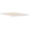 vidaXL Κρεβάτι δαπέδου Λευκό 140 x 220 cm Μασίφ ξύλο πεύκου
