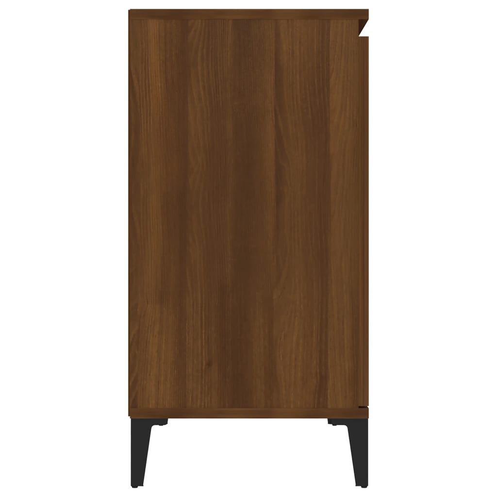 vidaXL Μπουφές Καφέ Δρυς 104 x 35 x 70 εκ. από Επεξεργασμένο Ξύλο