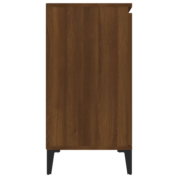 vidaXL Μπουφές Καφέ Δρυς 104 x 35 x 70 εκ. από Επεξεργασμένο Ξύλο