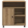 vidaXL Σταντ Εκτυπωτή artisan δρυς 60 x 50 x 67 εκ. Επεξεργασμένο ξύλο