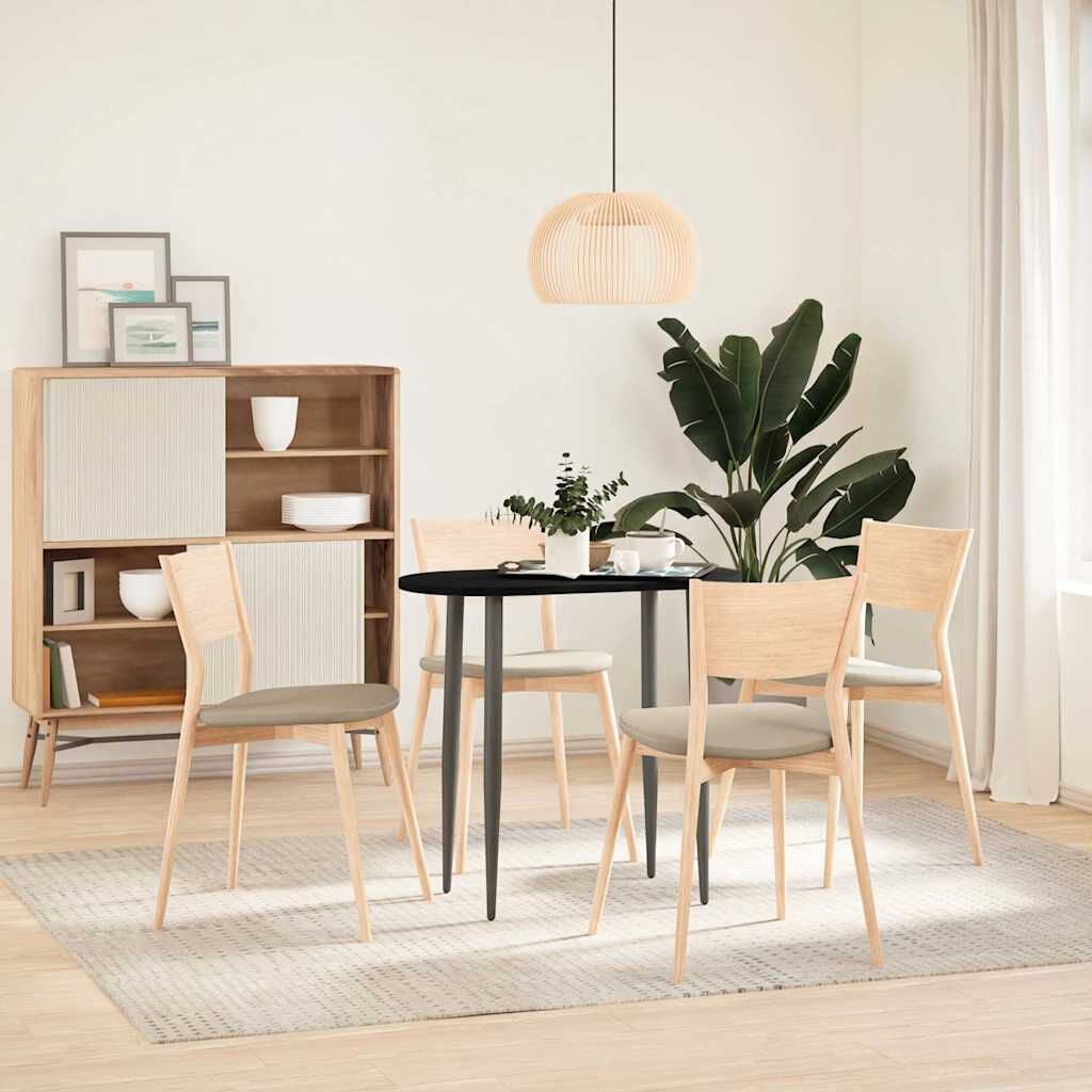vidaXL Επιτραπέζια επιφάνεια Σκούρο Καφέ 80x40x2 εκ. Ξύλο Δρυός Οβάλ