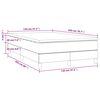 vidaXL &Kappa;&rho;&epsilon;&beta;ά&tau;&iota; Boxspring &mu;&epsilon; &Sigma;&tau;&rho;ώ&mu;&alpha; &Alpha;&nu;&omicron;&iota;&chi;&tau;ό &Gamma;&kappa;&rho;&iota; 120x200 &epsilon;&kappa;. &Beta;&epsilon;&lambda;&omicron;ύ&delta;&iota;&nu;&omicron;