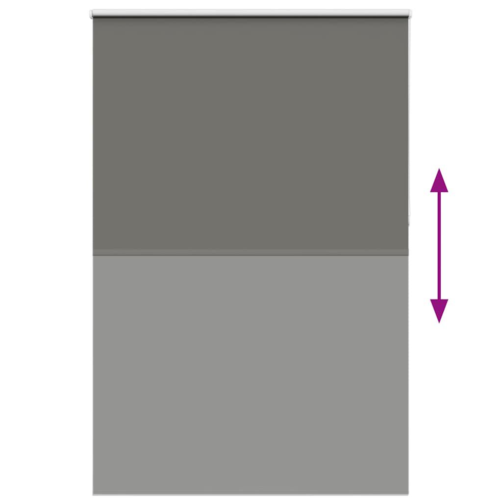 vidaXL Roller Blind Blackout γκρί 145x210 cm Πλάτος υφάσματος 141,6cm