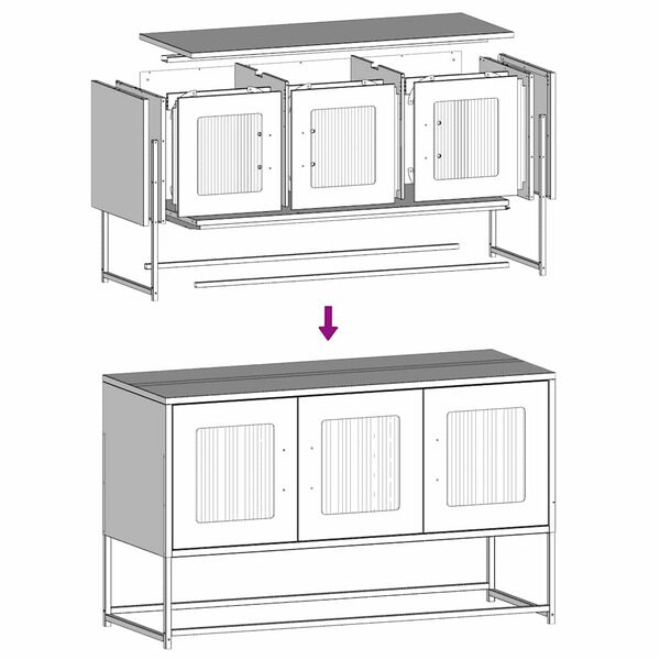 ντουλάπι τηλεόρασης vidaXL Ελαιοπράσινο 100,5x39x60,5 cm