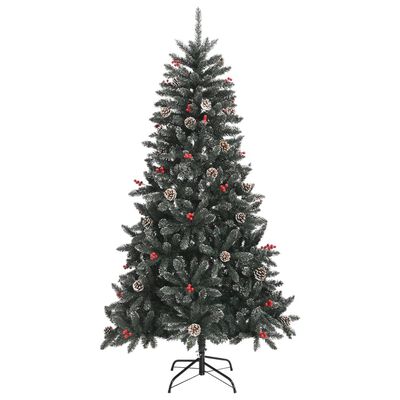 vidaXL Χριστουγεννιάτικο Δέντρο Τεχνητό με Βάση Πράσινο 180εκ. από PVC
