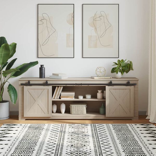 vidaXL &Kappa;&iota;&tau; &sigma;&upsilon;&rho;ό&mu;&epsilon;&nu;&eta;&sigmaf; &pi;ό&rho;&tau;&alpha;&sigmaf; &gamma;&rho;&alpha;&phi;&epsilon;ί&omicron;&upsilon; 183 cm &alpha;&pi;ό &alpha;&nu;&theta;&rho;&alpha;&kappa;&omicron;ύ&chi;&omicron; &chi;ά&lambda;&upsilon;&beta;&alpha;