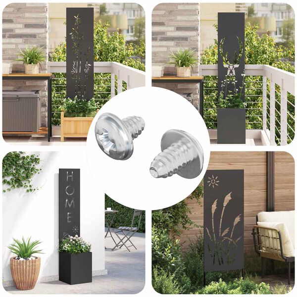 vidaXL &Beta;ί&delta;&epsilon;&sigmaf; &alpha;&sigma;&phi;&alpha;&lambda;&epsilon;ί&alpha;&sigmaf; 2 pcs &Alpha;&sigma;&eta;&mu;ί M4 x 5 mm &Sigma;ί&delta;&epsilon;&rho;&omicron;