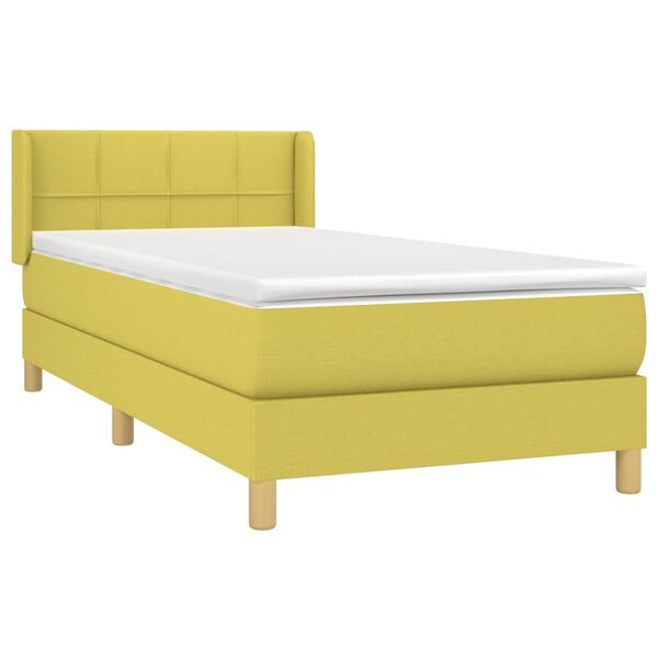 vidaXL &Kappa;&rho;&epsilon;&beta;ά&tau;&iota; Boxspring &mu;&epsilon; &Sigma;&tau;&rho;ώ&mu;&alpha; &Pi;&rho;ά&sigma;&iota;&nu;&omicron; 90x190 &epsilon;&kappa;.&Upsilon;&phi;&alpha;&sigma;&mu;ά&tau;&iota;&nu;&omicron;