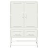 vidaXL Ντουλάπι Λευκό 68x39x111,5 εκ. από Χάλυβα
