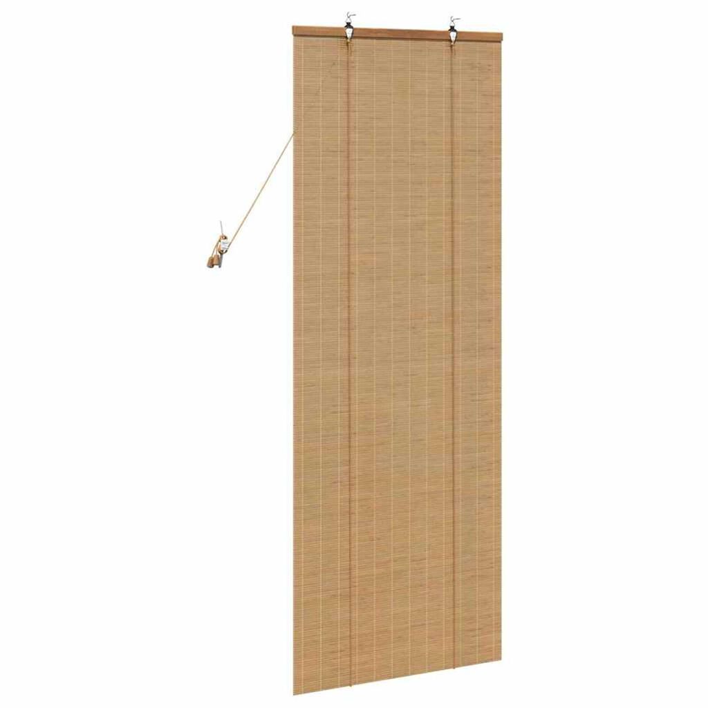 vidaXL Ρολά και Σκίες Παραθύρων Ανοιχτό καφέ 60 x 160 εκ. Μπαμπού